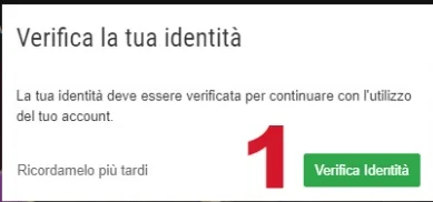 Verifica del conto